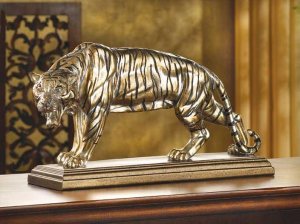 Golden Tiger Statue(swm)