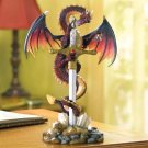 Sword And Dragon Stone Display(swm)