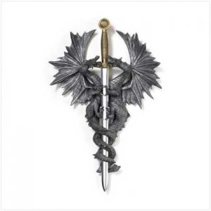 Dragon Dagger Wall Plaque(swm)