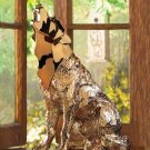 Golden Timberwolf Statue