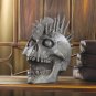 Punk-Rock Skull Figurine