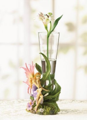 Purple Fairy Vase