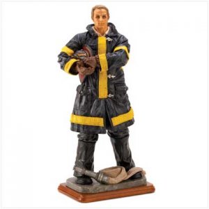 Fireman Tribute Statue