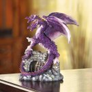 Amethyst Dragon Figurine
