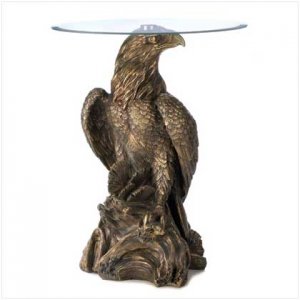 Golden Eagle Accent Table
