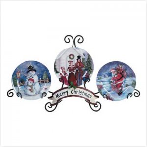 Holiday Plate Display