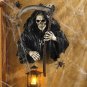 Grim Reaper Holding Candle Lantern
