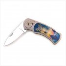 Wolf Spirit Pocket Knife