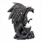 Ferocious Dragon Tealight Holder