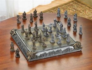 Dragon & Knights Chess Set (WSM)