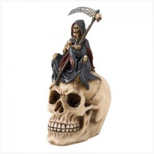 Reaper Skull Decoration