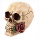 Tango Rose Skull Figurine(swm)