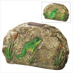 Magic Motion Frog Garden Stone(swm)
