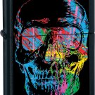 Zippo Lighter - Multi-Color Skull