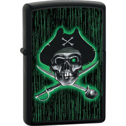 Zippo Pirate Black Matte