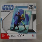 STAR WARS CLONE WARS 100 piece puzzle ANAKIN AND ASHOKA