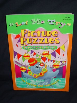 "Let Me Try" Hidden Pictures Preschool Funbook