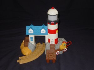 GEOTRAX Rail & Road System Harbor Docks Lighthouse (G4881)