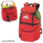 Ohio State Embroidered Zuma Picnic Backpack Red