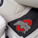 Ohio State University 2 Piece Front Car Mats