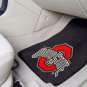 Ohio State University 2 Piece Front Car Mats