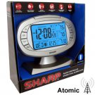 SHARP® ATOMIC DUAL ALARM CLOCK