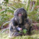 Kids Paintball Sniper 4-Piece Woodland Ghillie Suit - Med