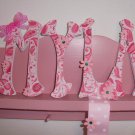 Wooden Letters, personalized matching baby's name