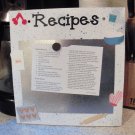 Magnetic Recipe Board