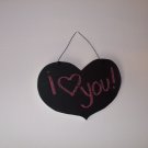 Heart chalkboard, Photo prop