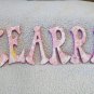 Wooden Letters, photo prop, personalized matching baby's name