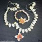 WWII South Pacific Native Necklace & Bracelet GI Letter
