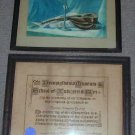Antique Painting & Diploma PA School Industrial Art