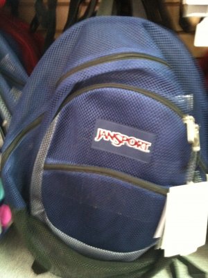 Jansport Blue Backpack