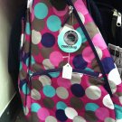 Multi Color Poka Dot Tennis Bag