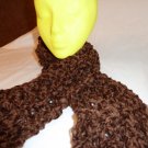 Dark Chocolate Extra Long Scarf