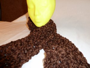 Dark Chocolate Extra Long Scarf
