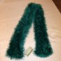 Teal Fun and Furry Scarf