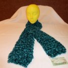 Dark Teal Plush Scarf