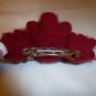 Red Rose Hair Clip