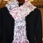 Soft & Bright White/Purple/Pink Scarf