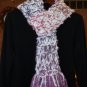 Soft & Bright White/Purple/Pink Scarf