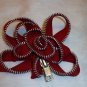 Red Zipper Flower