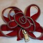 Red Zipper Flower
