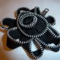 Black Zipper Flower Pin