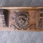 Primitive Rustic Handmade Hand Carved Lion Head Wall Shelf  New   20 x9 1/2 x6 "  Antique Design