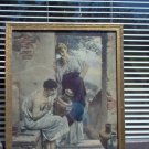 Art Wins the Heart Lithograph Print