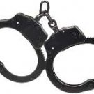 Double Lock Black Handcuffs
