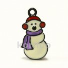 Snowman charm