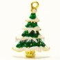 Christmas tree charm with snow